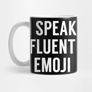 fluent emoji Mug